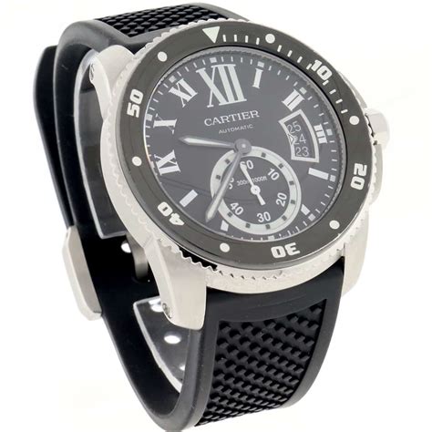 cartier calibre 42mm|373029752wx cartier watch calibre diver.